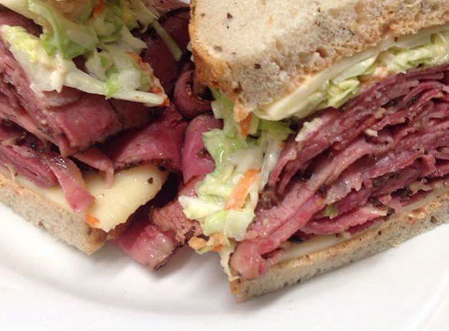 Bixby's Brooklyn Deli Award Winning Pastrami on Rye Sandwich